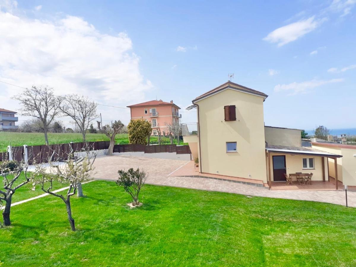 Casa Vacanze Con Vista Mare E Giardino - Amanecer Marzocca Zewnętrze zdjęcie